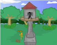 Artillery tower online játék