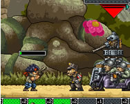 Commando Rush online játék