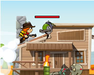 Ranger fights zombies online